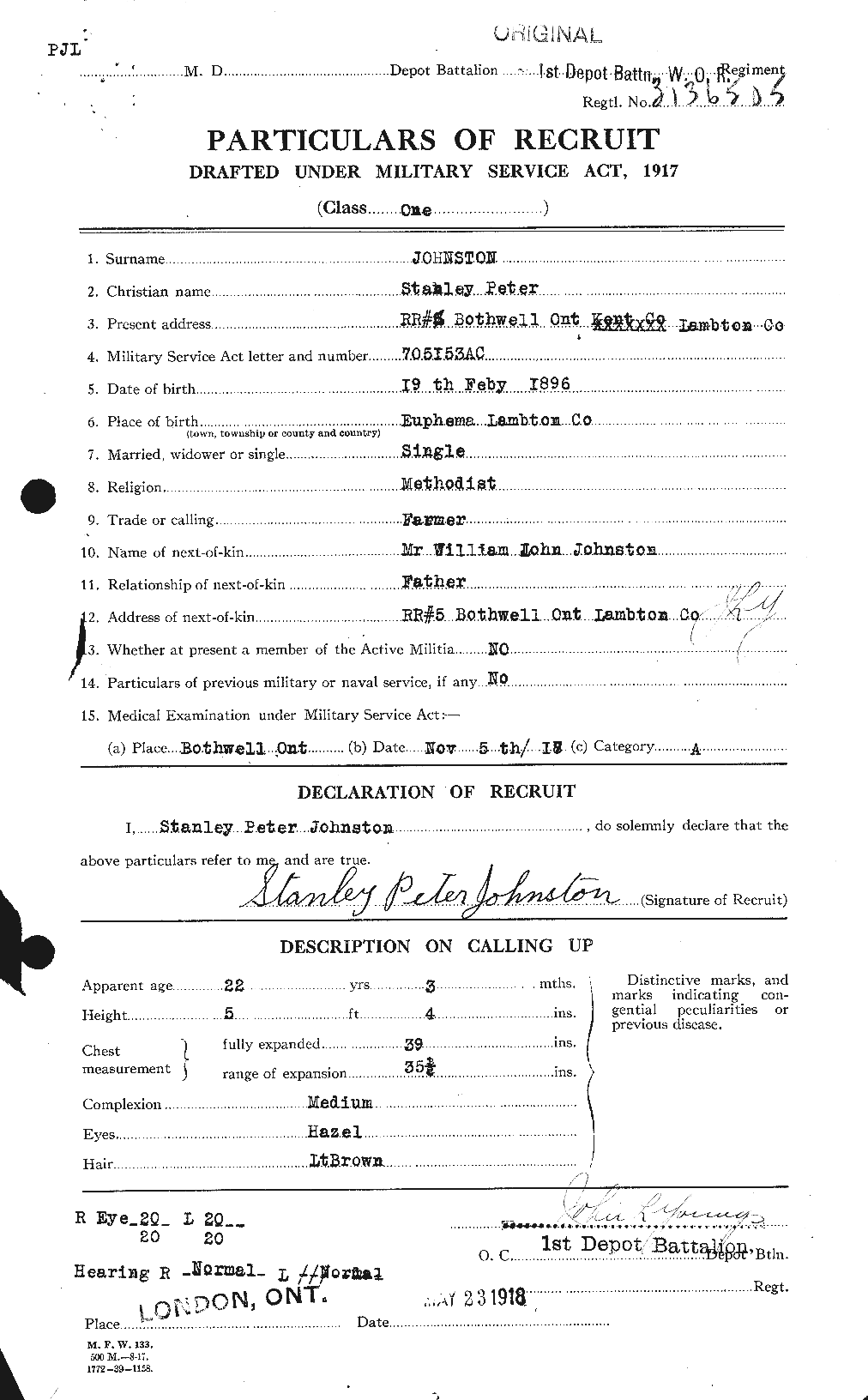 Personnel Records of the First World War - CEF 427106a