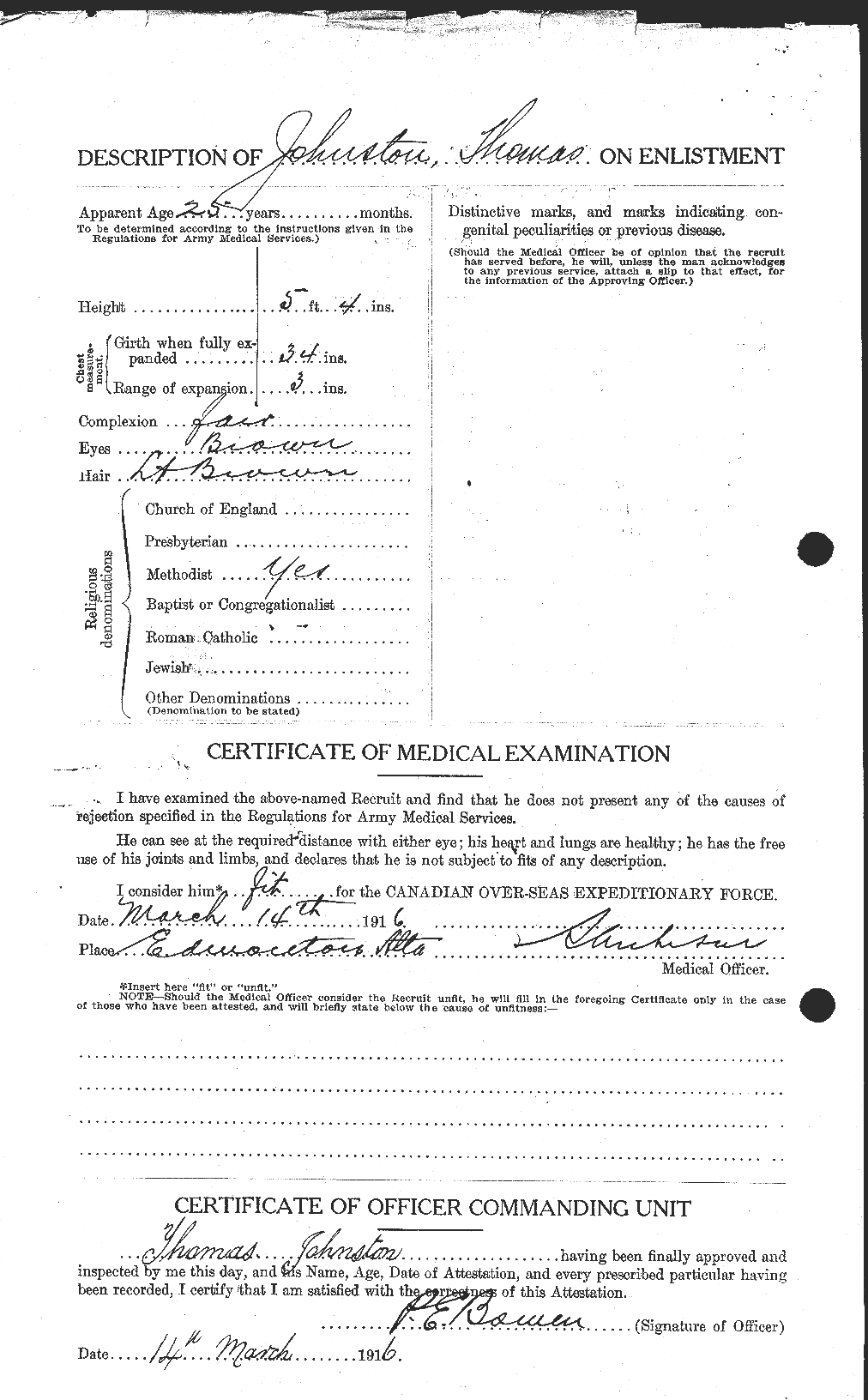 Personnel Records of the First World War - CEF 427135b
