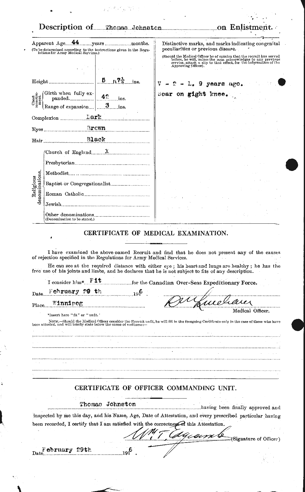 Personnel Records of the First World War - CEF 427140b