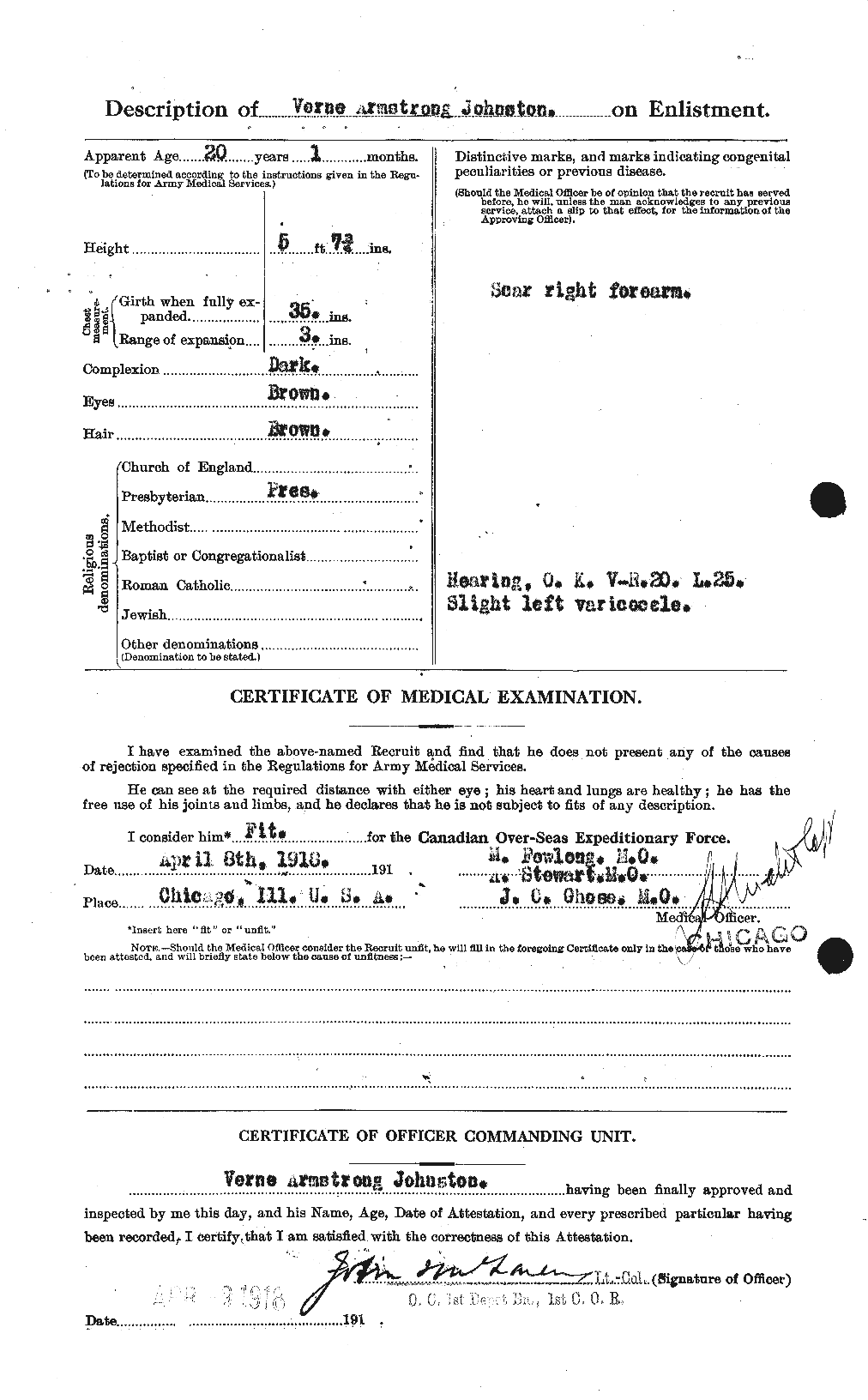 Personnel Records of the First World War - CEF 427186b