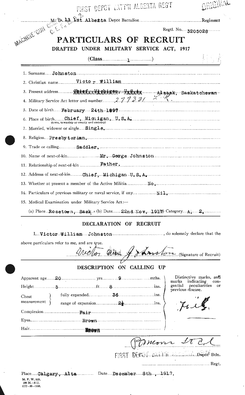 Personnel Records of the First World War - CEF 427192a