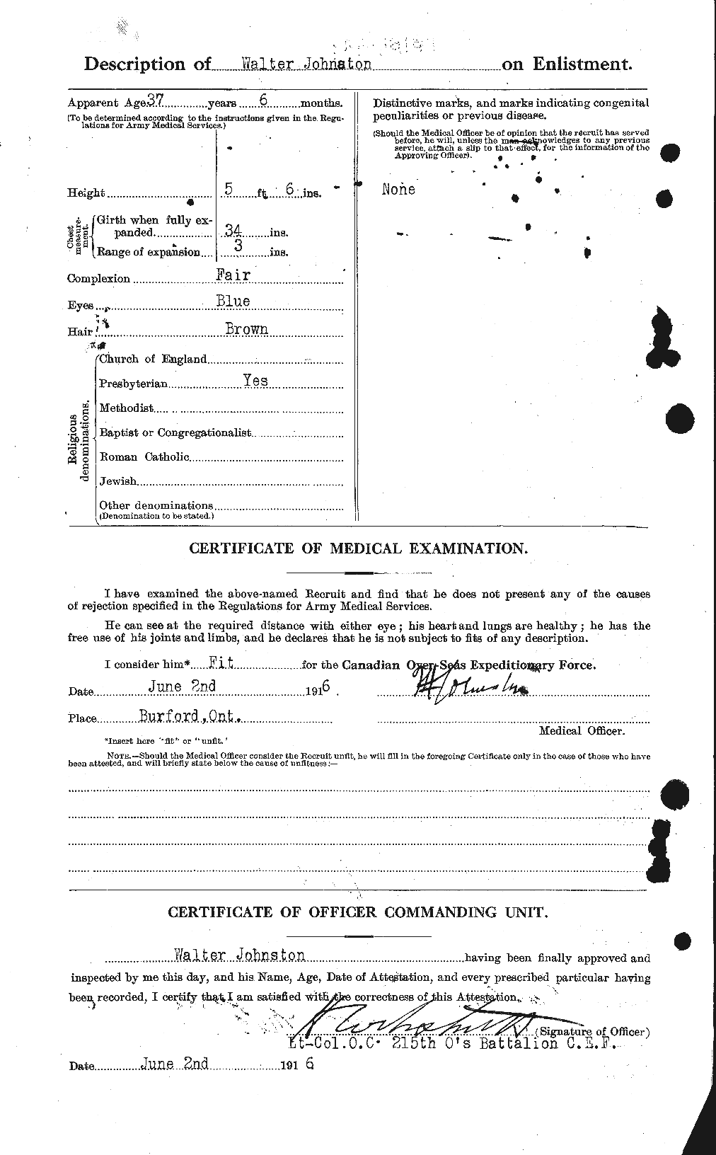 Personnel Records of the First World War - CEF 427201b