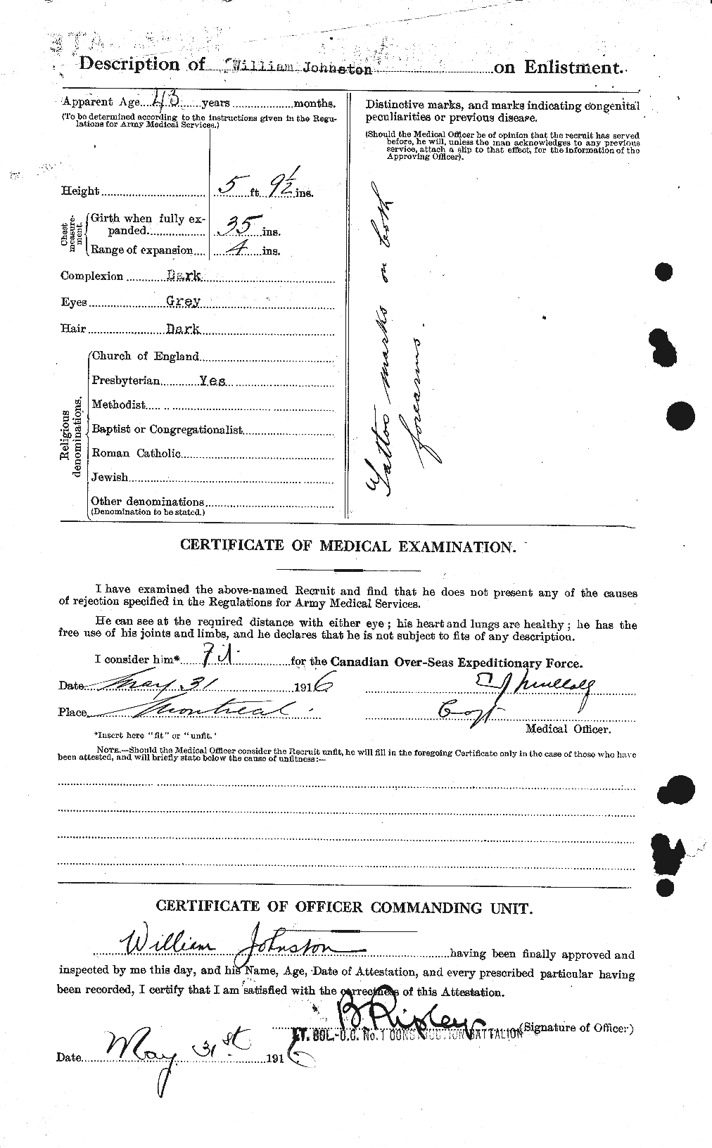 Personnel Records of the First World War - CEF 427235b