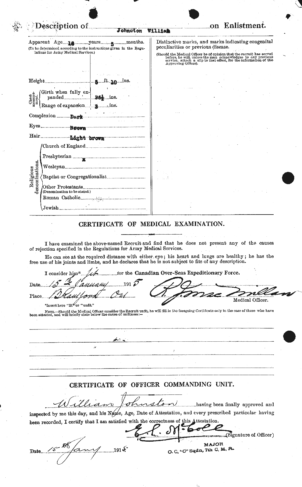 Personnel Records of the First World War - CEF 427251b