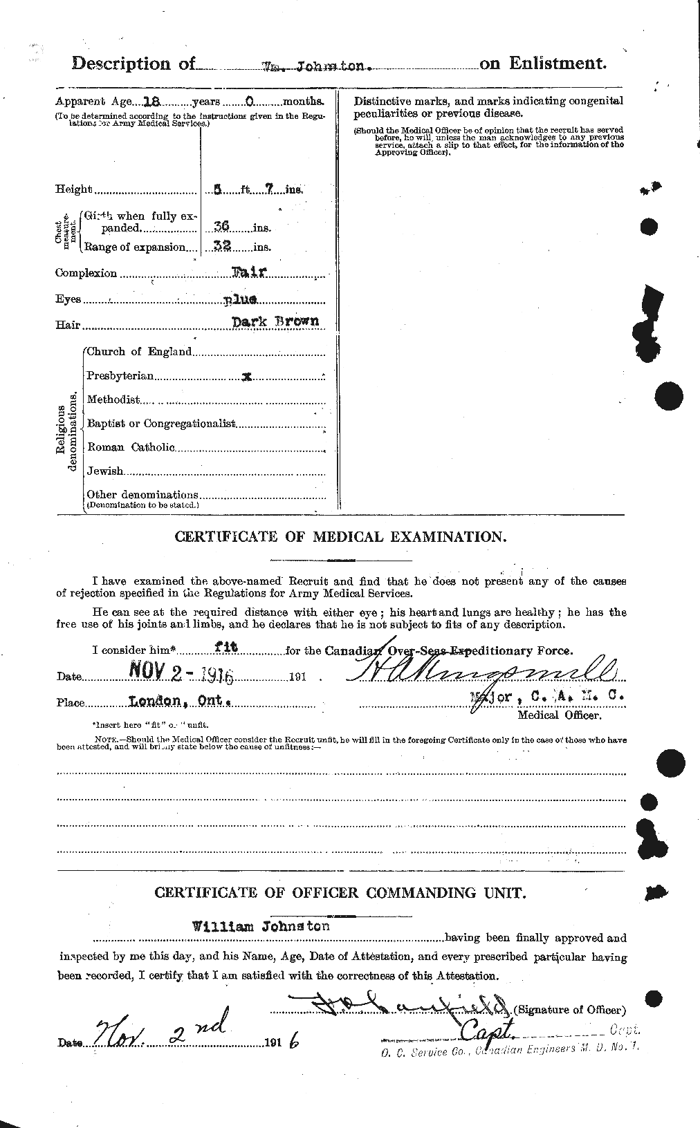 Personnel Records of the First World War - CEF 427288b