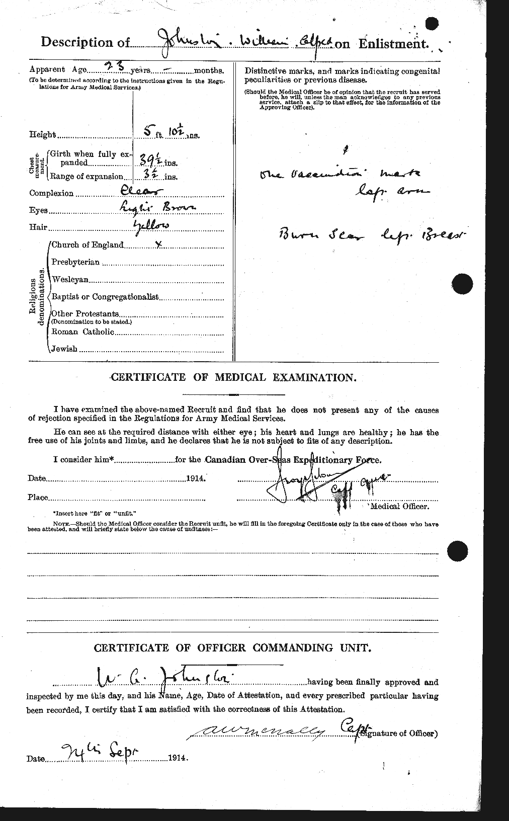 Personnel Records of the First World War - CEF 427294b