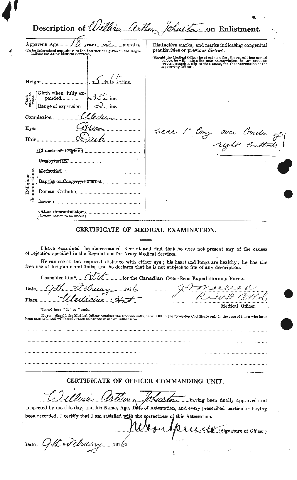 Personnel Records of the First World War - CEF 427302b
