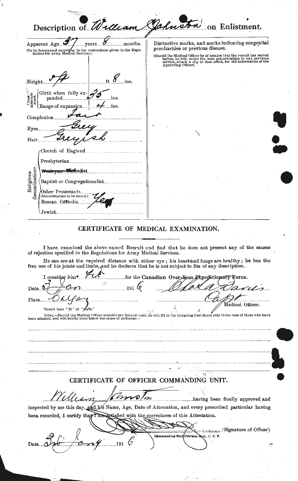 Personnel Records of the First World War - CEF 427314b
