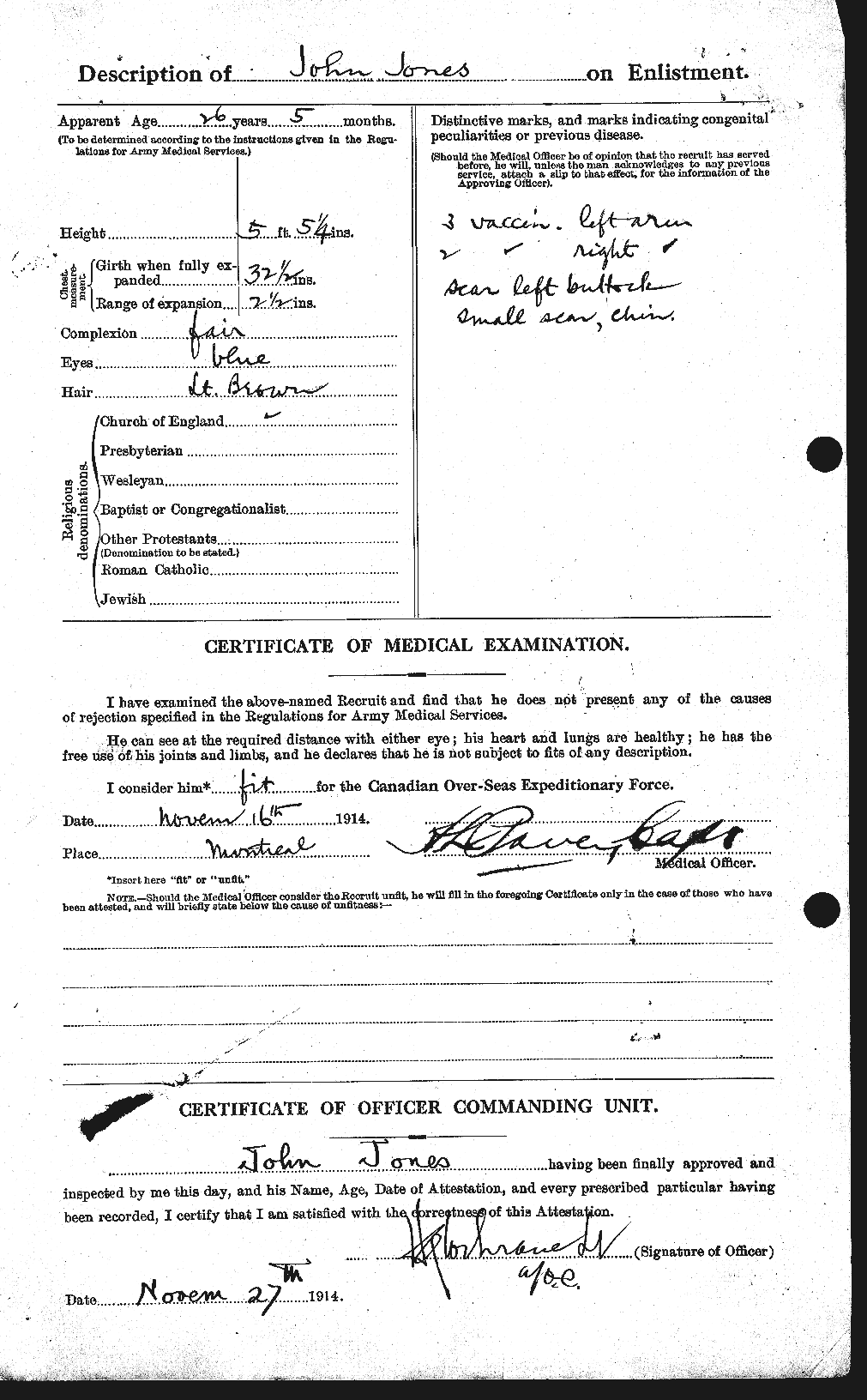 Personnel Records of the First World War - CEF 427477b