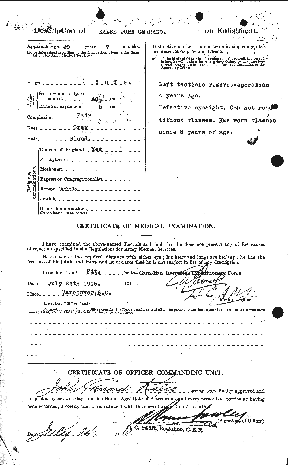 Personnel Records of the First World War - CEF 428343b
