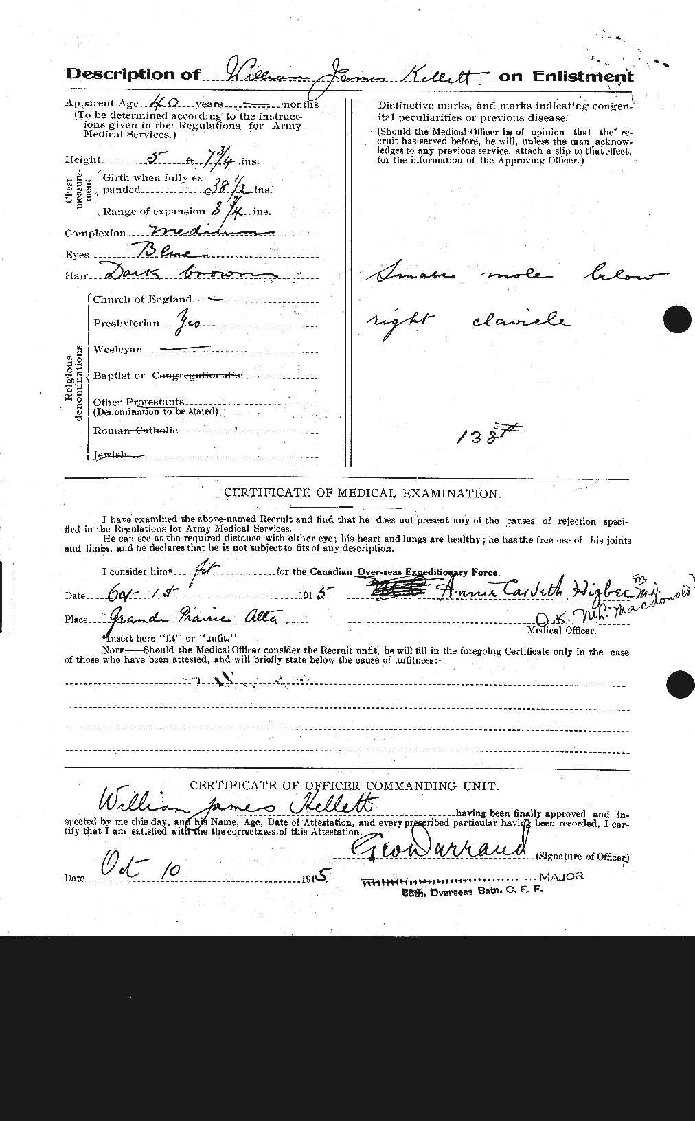 Personnel Records of the First World War - CEF 428991b