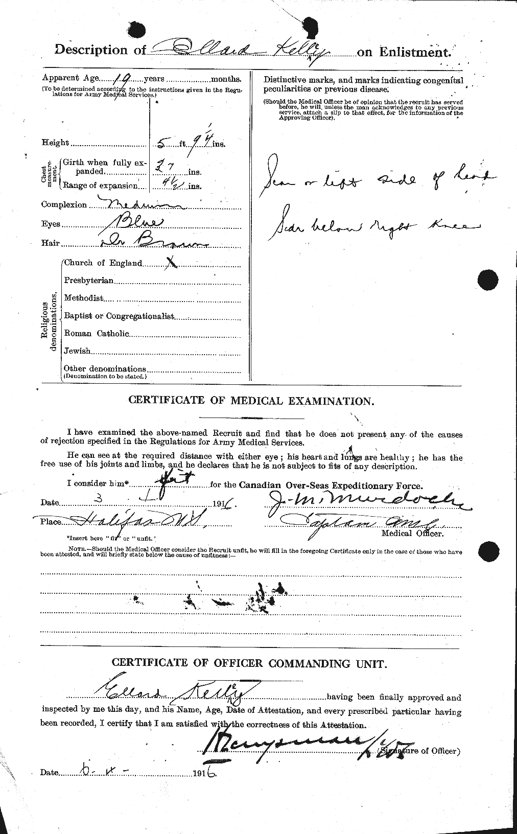 Personnel Records of the First World War - CEF 429020b