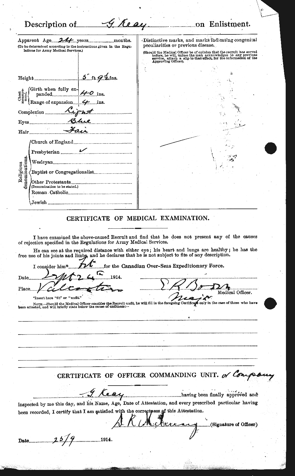 Personnel Records of the First World War - CEF 429378b