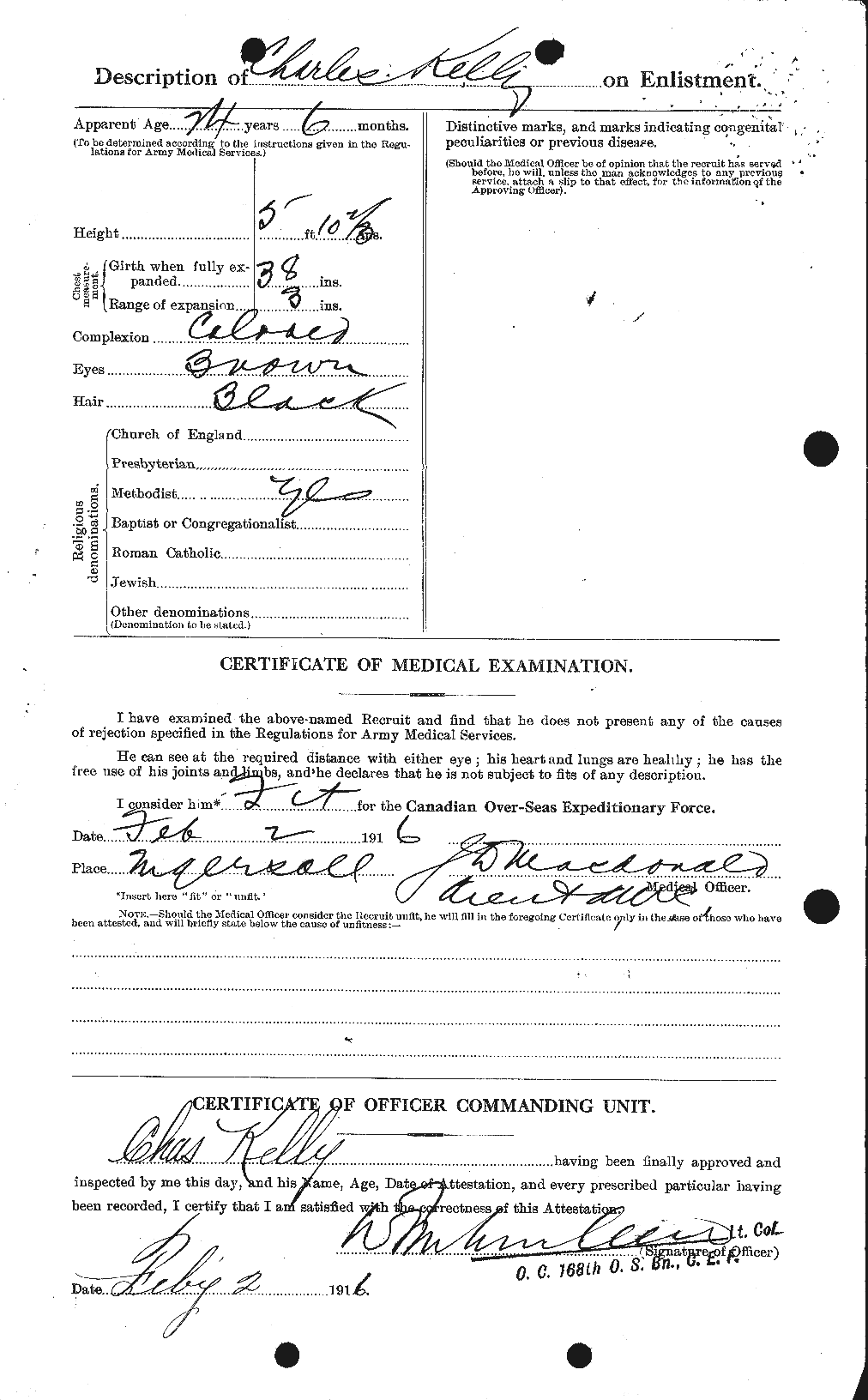 Personnel Records of the First World War - CEF 431236b