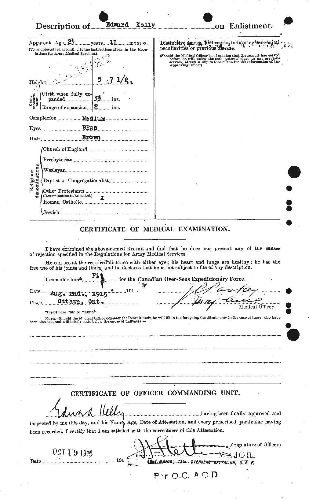 Personnel Records of the First World War - CEF 431334b