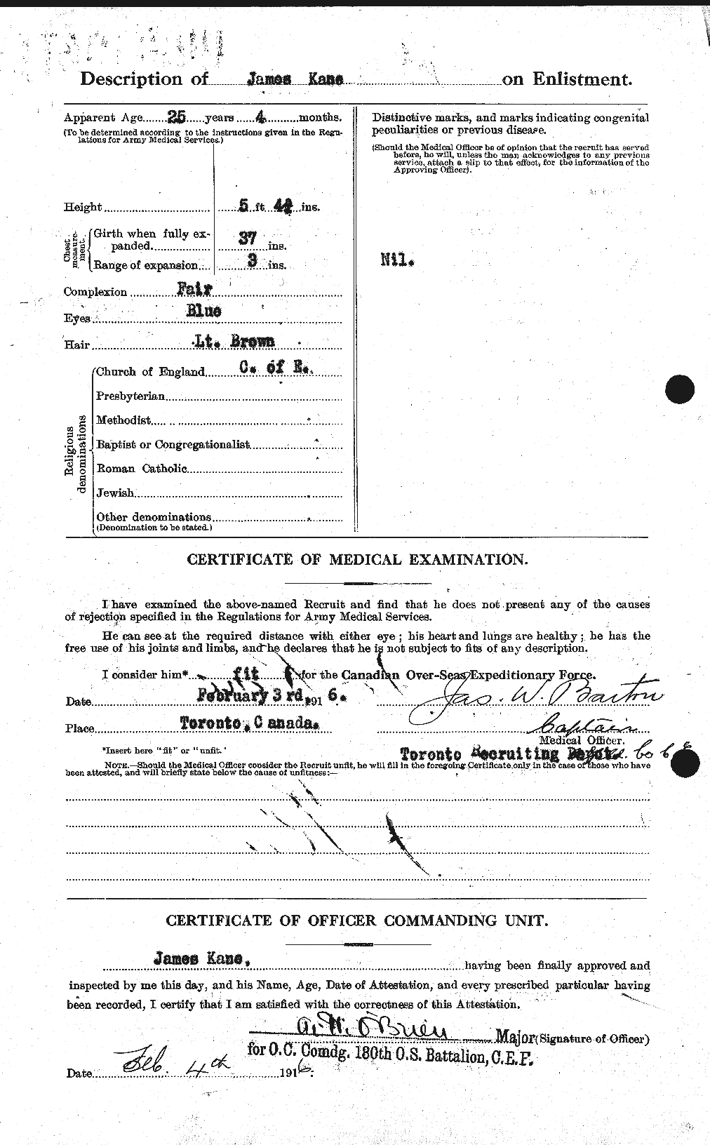 Personnel Records of the First World War - CEF 431570b