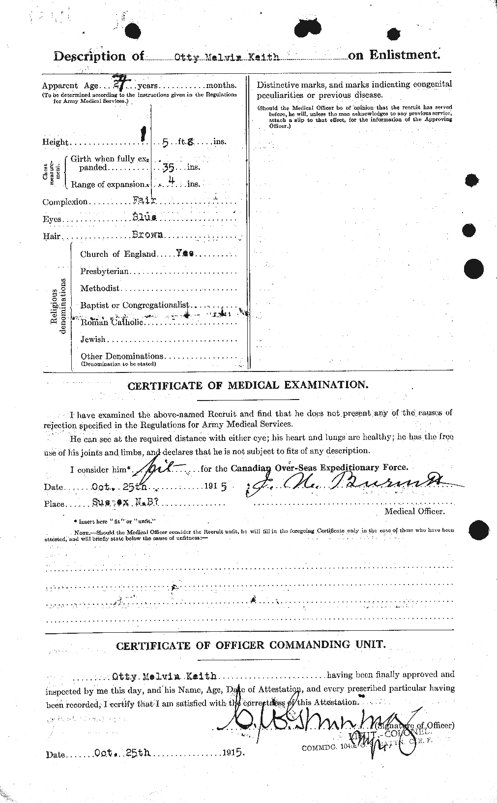 Personnel Records of the First World War - CEF 432486b