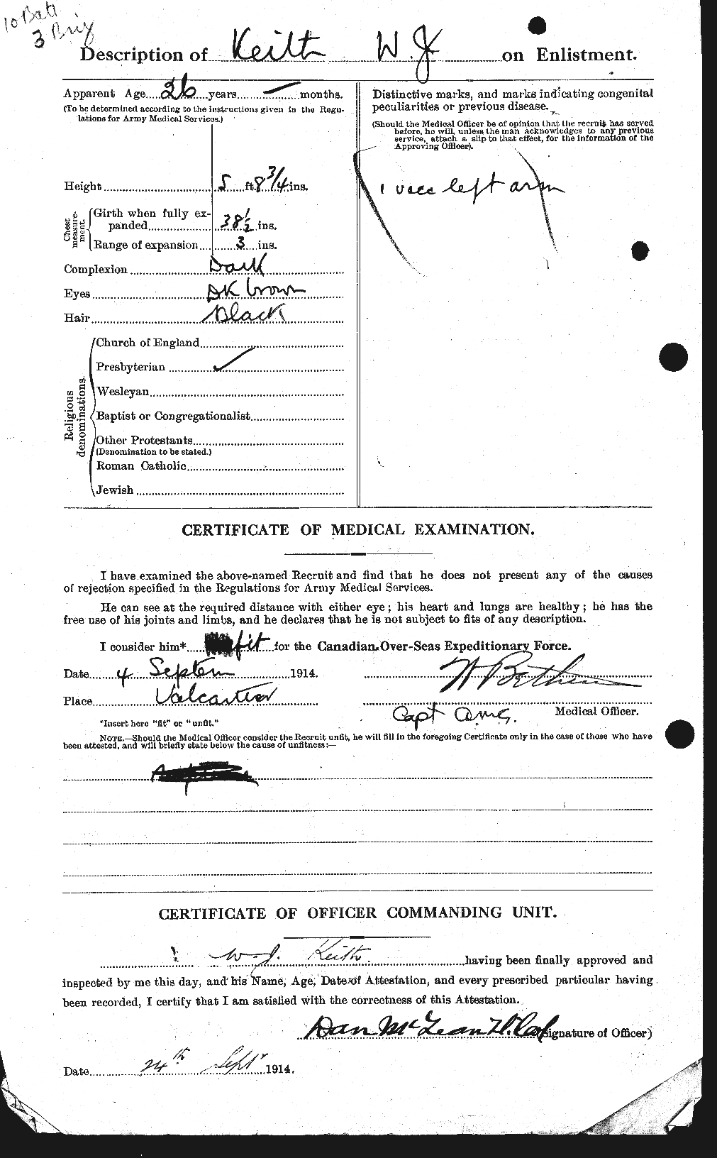 Personnel Records of the First World War - CEF 432519b