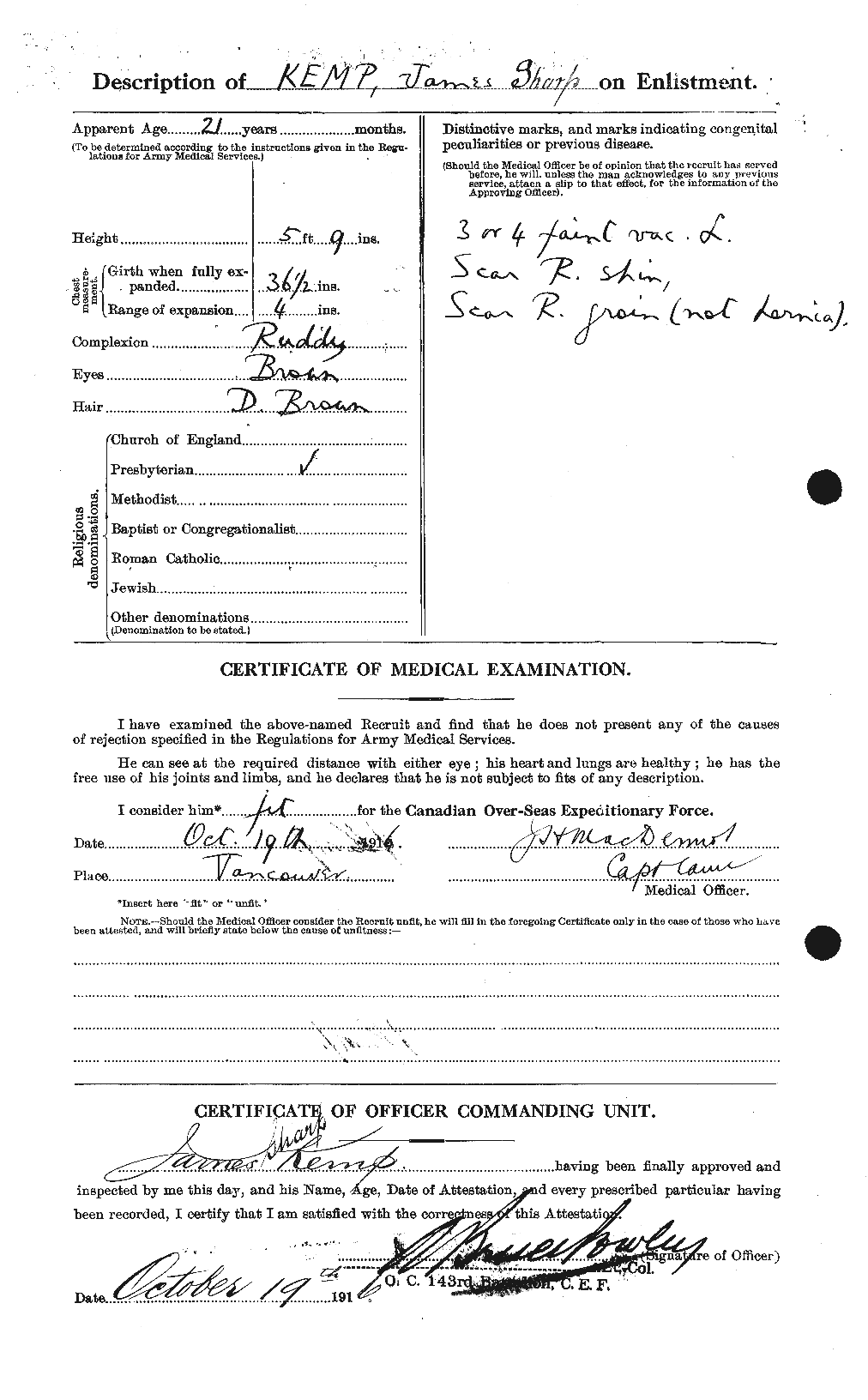 Personnel Records of the First World War - CEF 433355b