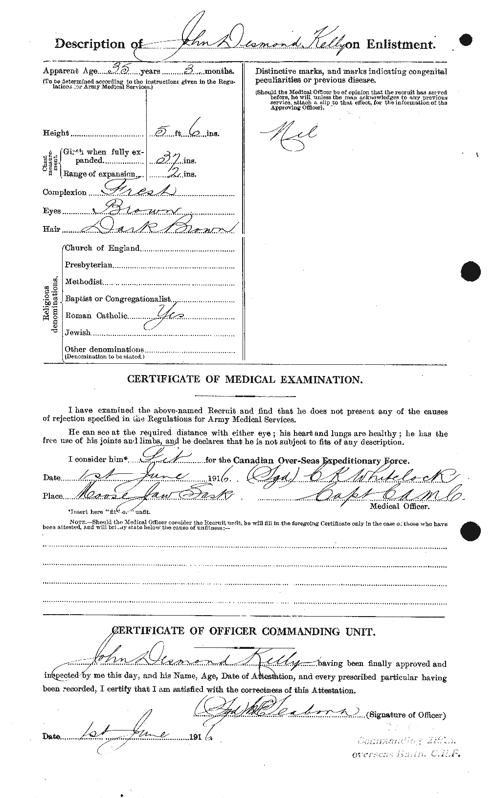 Personnel Records of the First World War - CEF 433539b