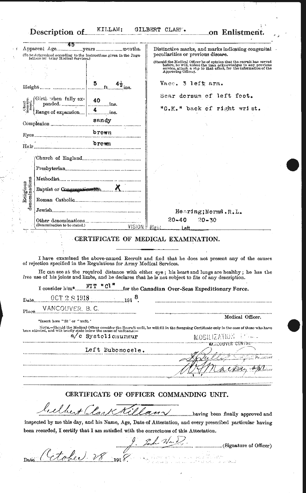 Personnel Records of the First World War - CEF 433984b