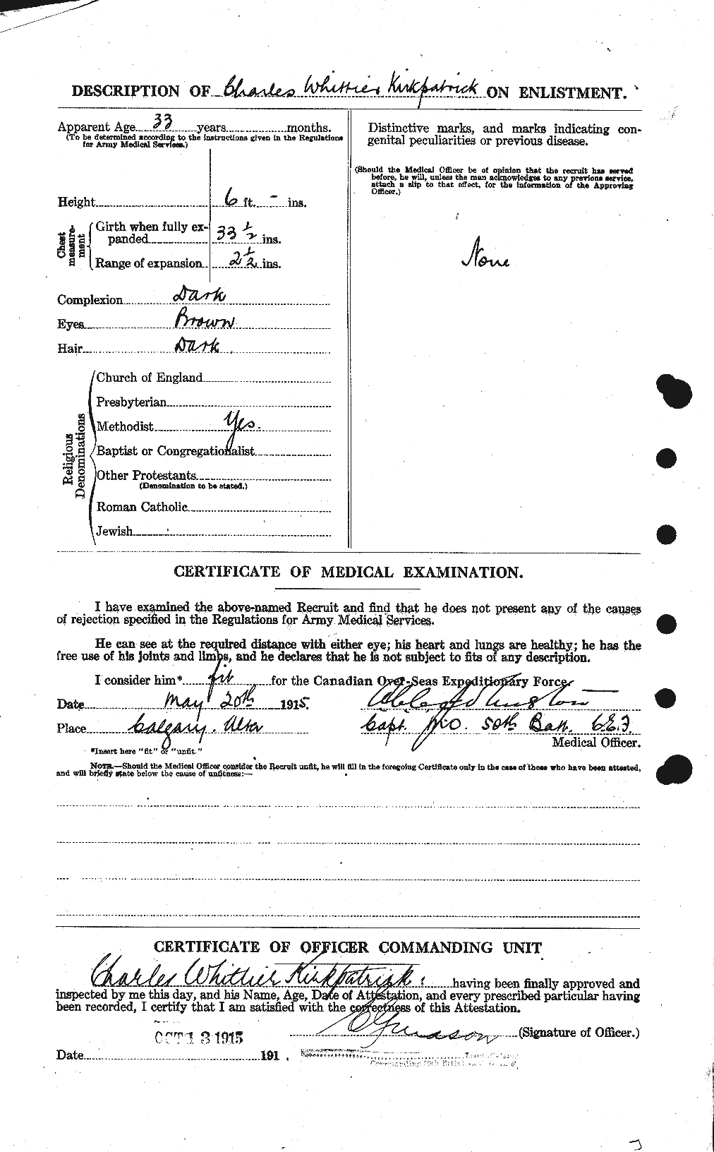 Personnel Records of the First World War - CEF 436034b