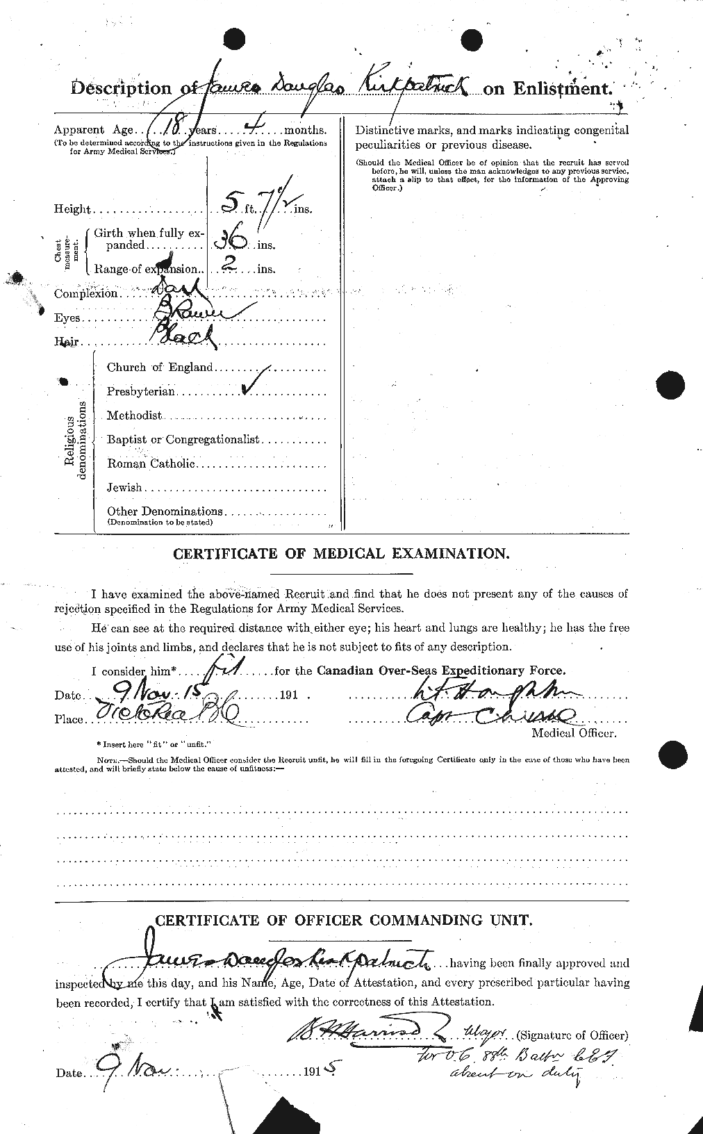 Personnel Records of the First World War - CEF 436075b