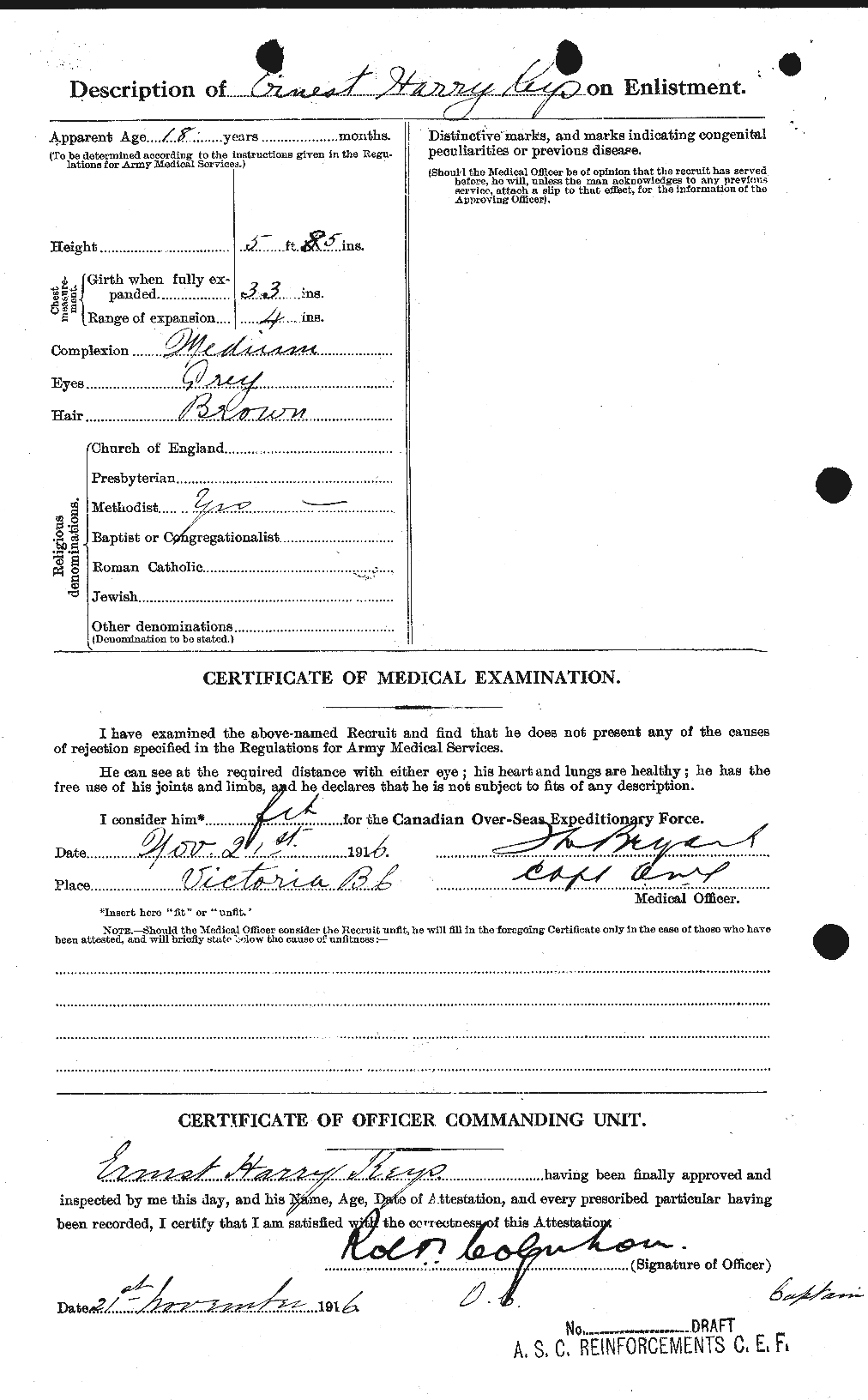 Personnel Records of the First World War - CEF 436548b