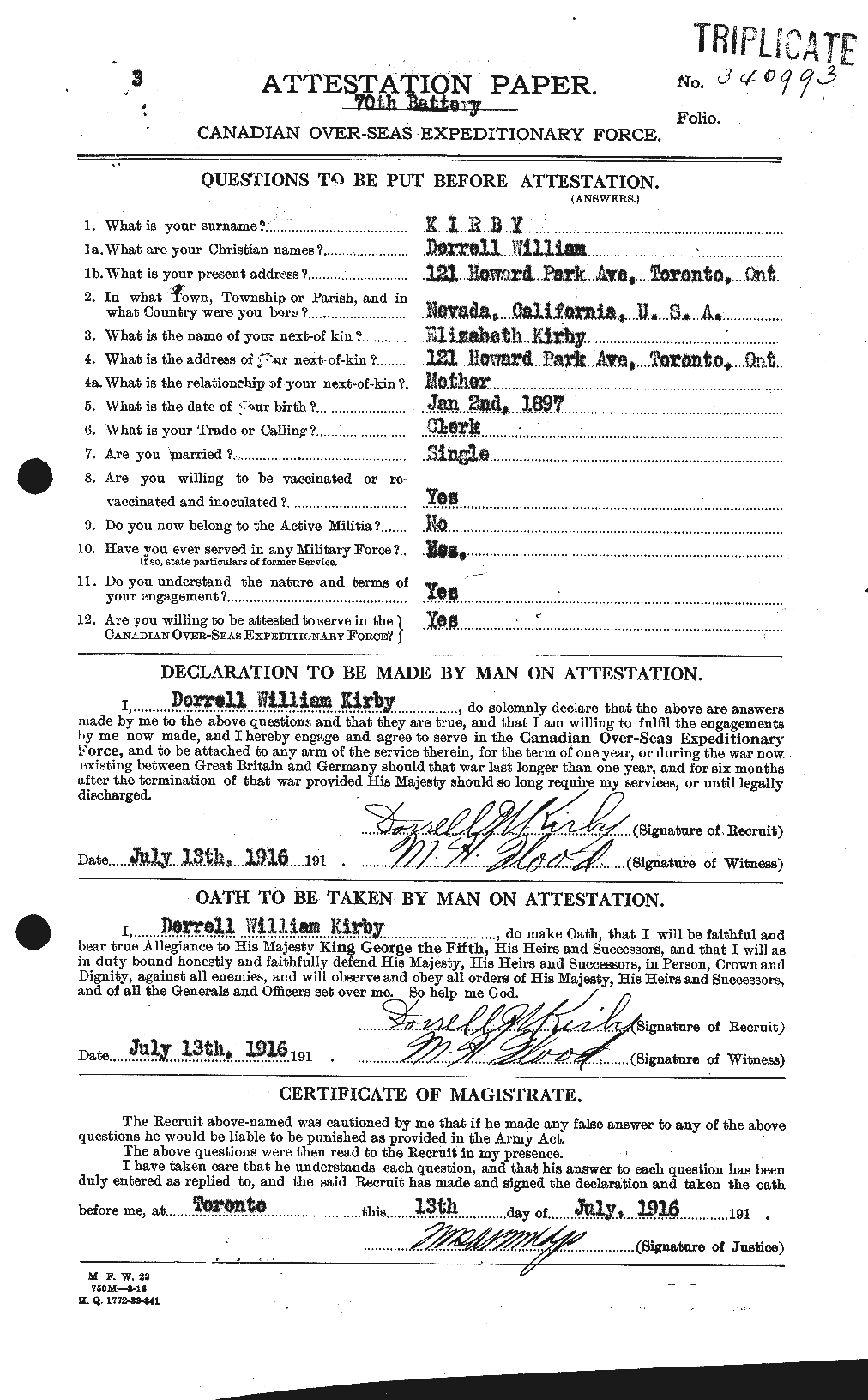 Personnel Records of the First World War - CEF 437175a