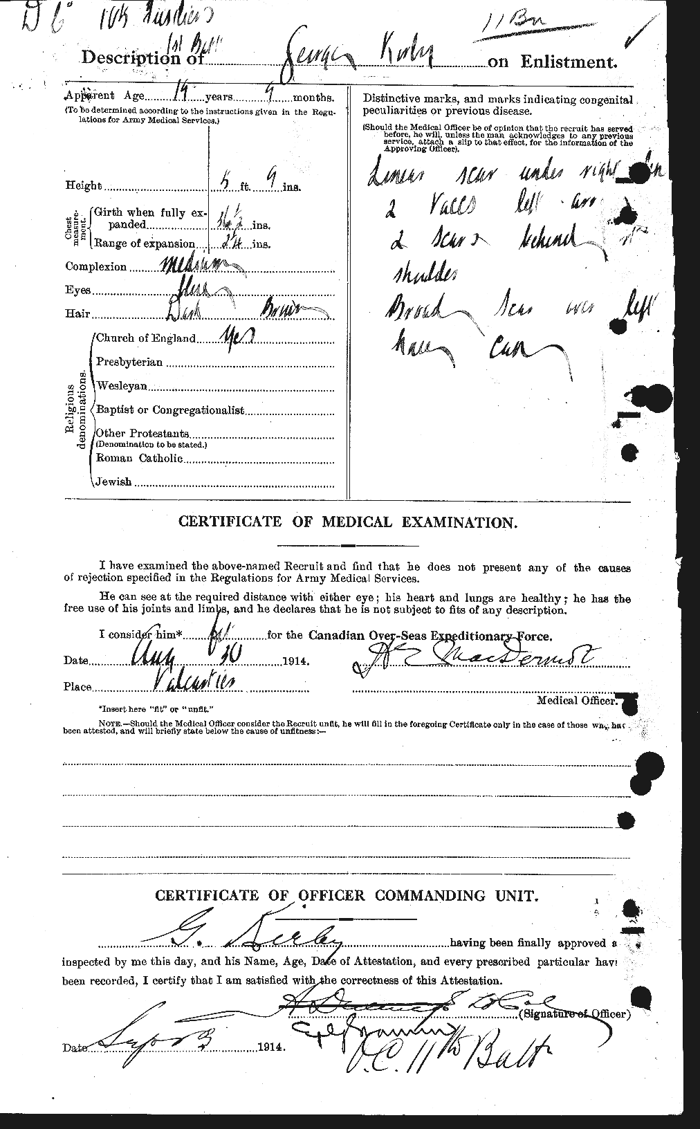 Personnel Records of the First World War - CEF 437199b