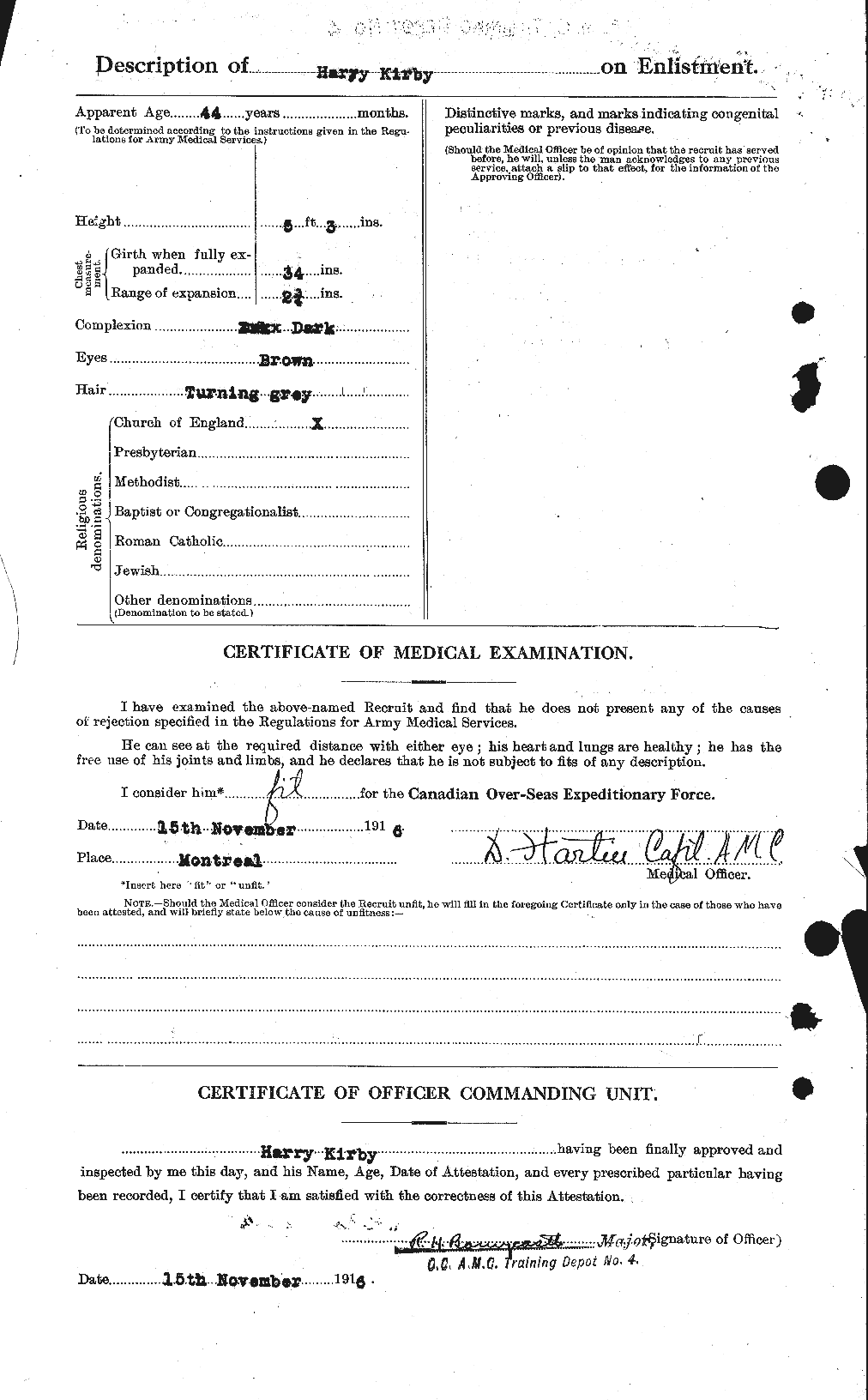 Personnel Records of the First World War - CEF 437209b