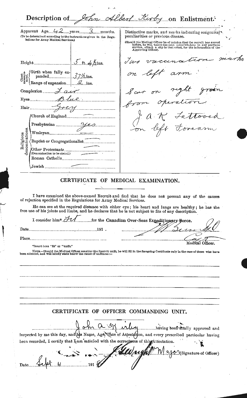 Personnel Records of the First World War - CEF 437226b