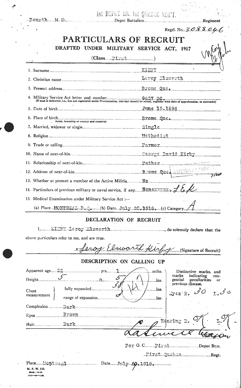 Personnel Records of the First World War - CEF 437248a