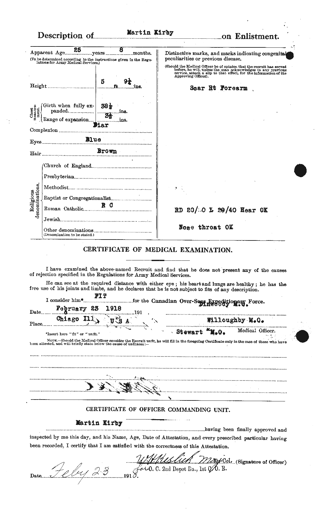 Personnel Records of the First World War - CEF 437253b