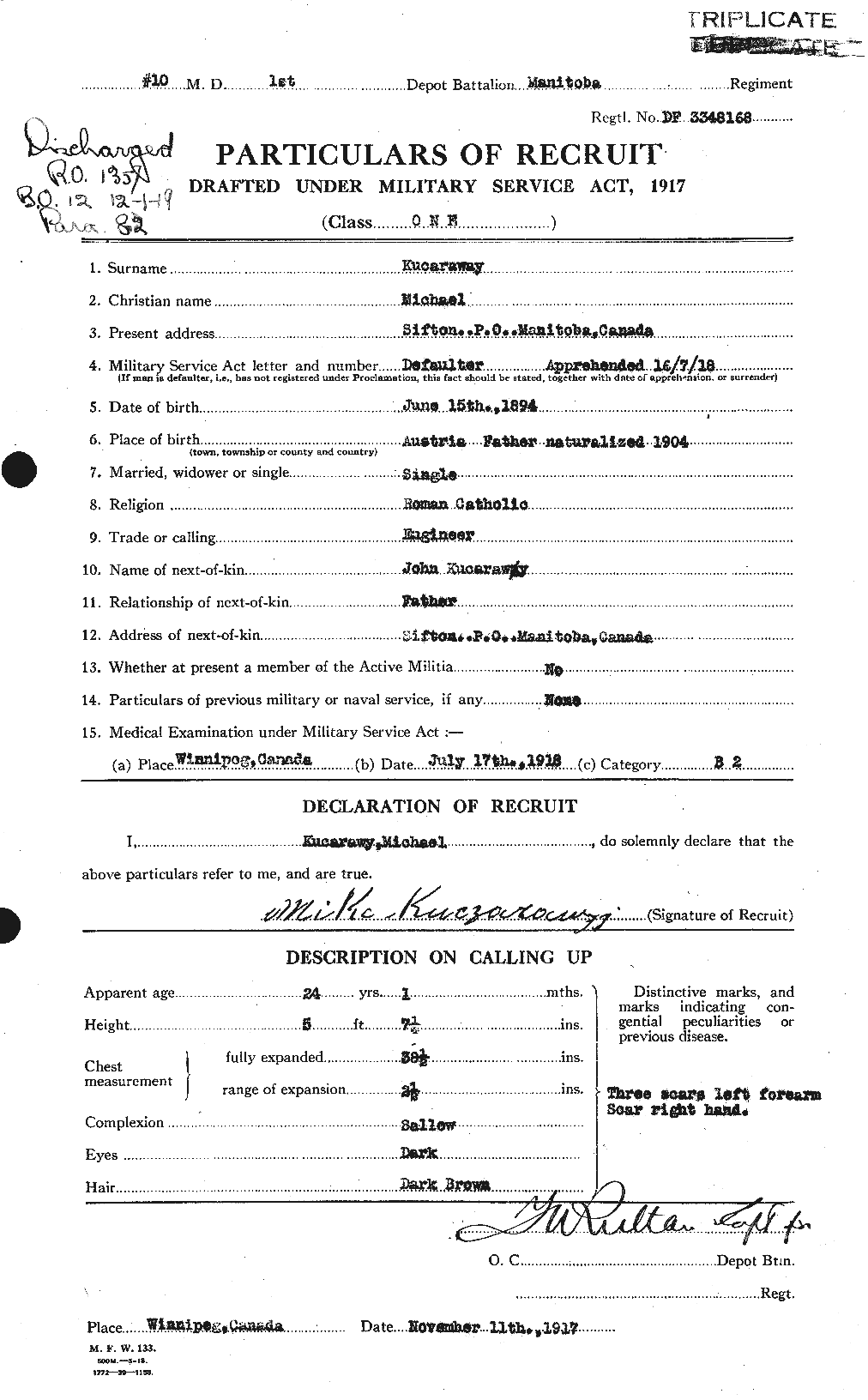 Personnel Records of the First World War - CEF 441360a