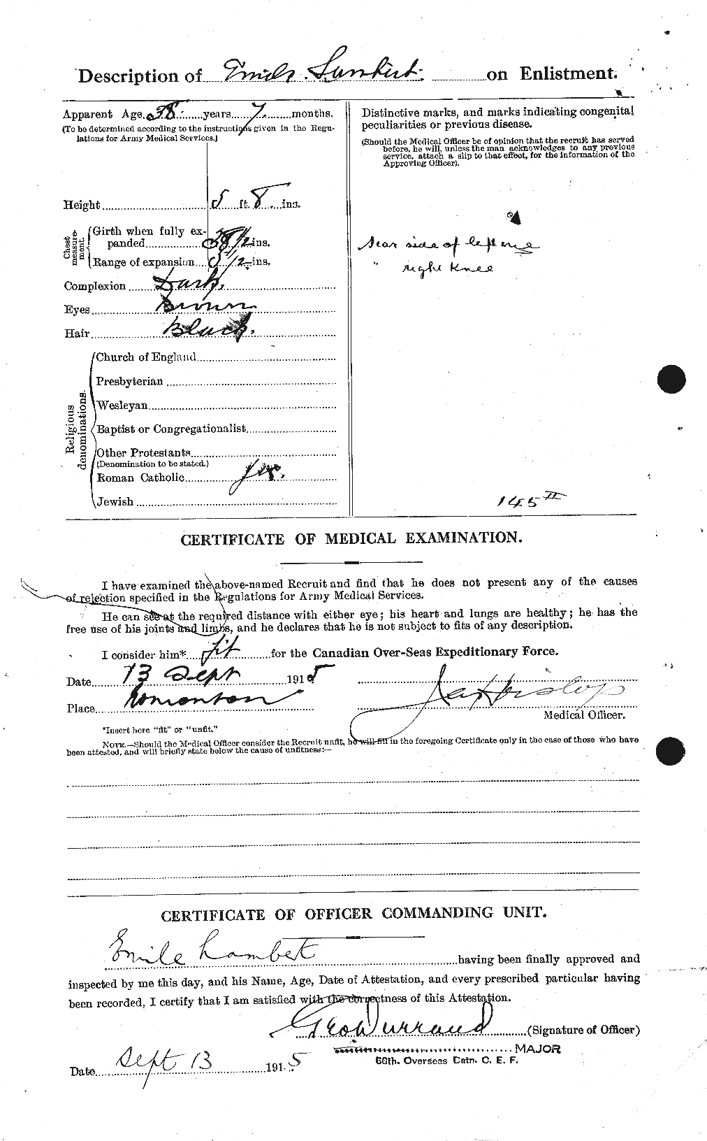 Personnel Records of the First World War - CEF 443036b