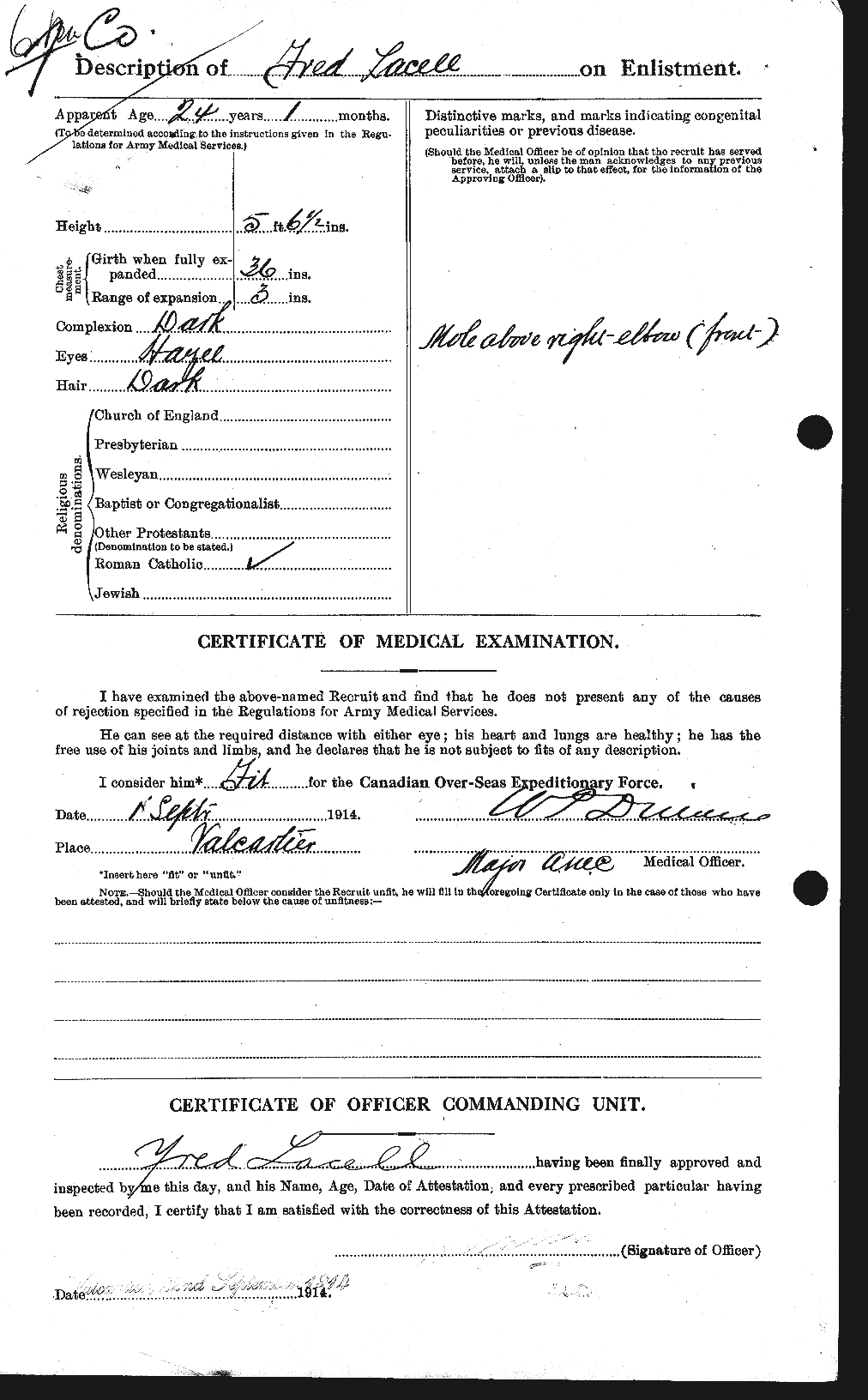 Personnel Records of the First World War - CEF 444433b