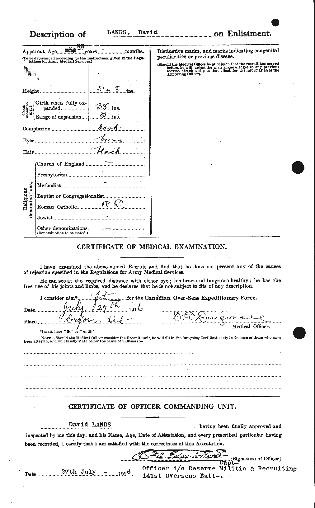 Personnel Records of the First World War - CEF 447434b