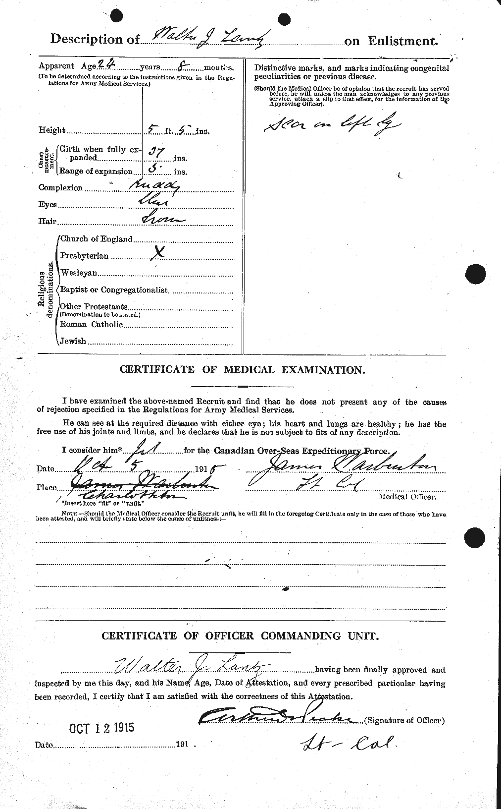 Personnel Records of the First World War - CEF 449681b