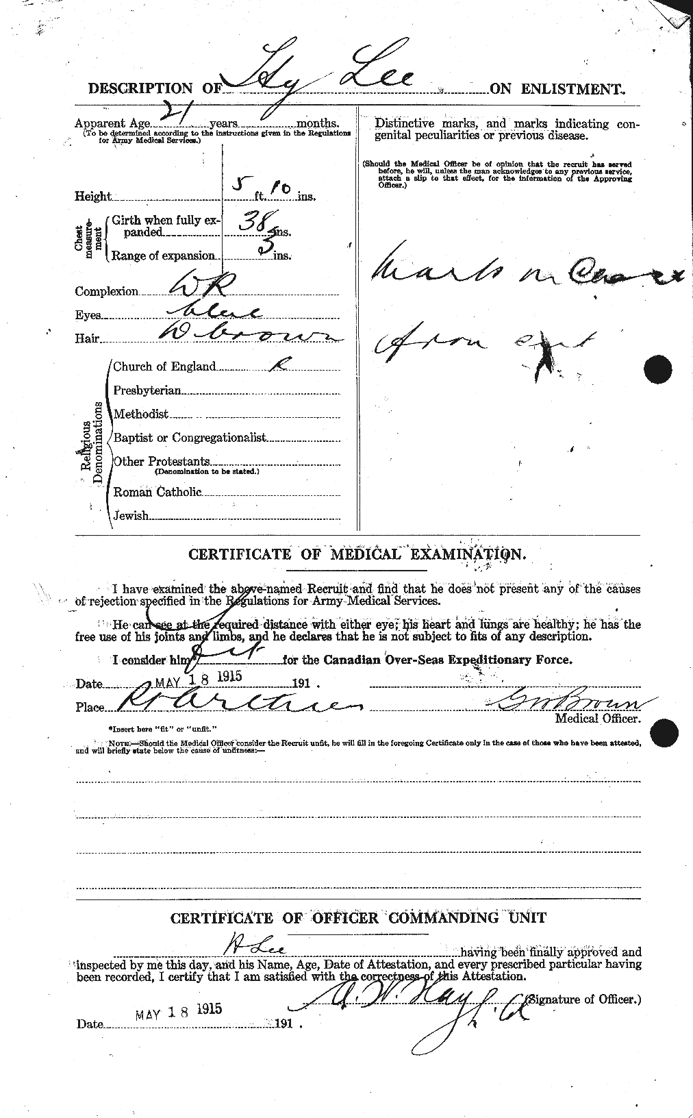 Personnel Records of the First World War - CEF 456827b