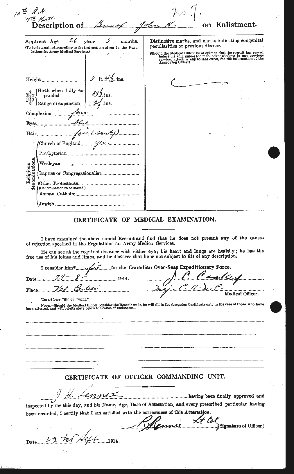 Personnel Records of the First World War - CEF 458686b