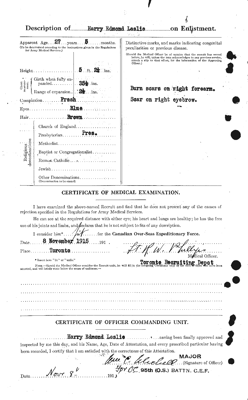 Personnel Records of the First World War - CEF 459811b