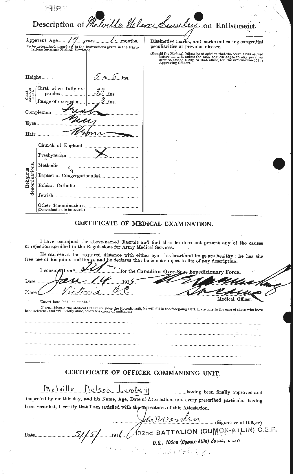 Personnel Records of the First World War - CEF 468771b