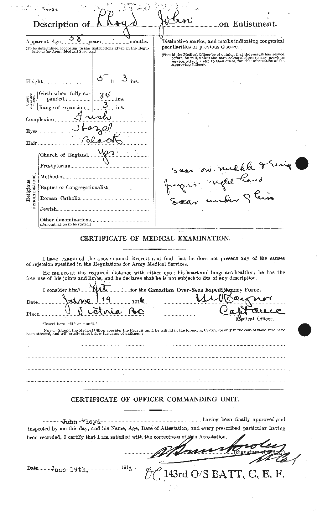 Personnel Records of the First World War - CEF 469161b