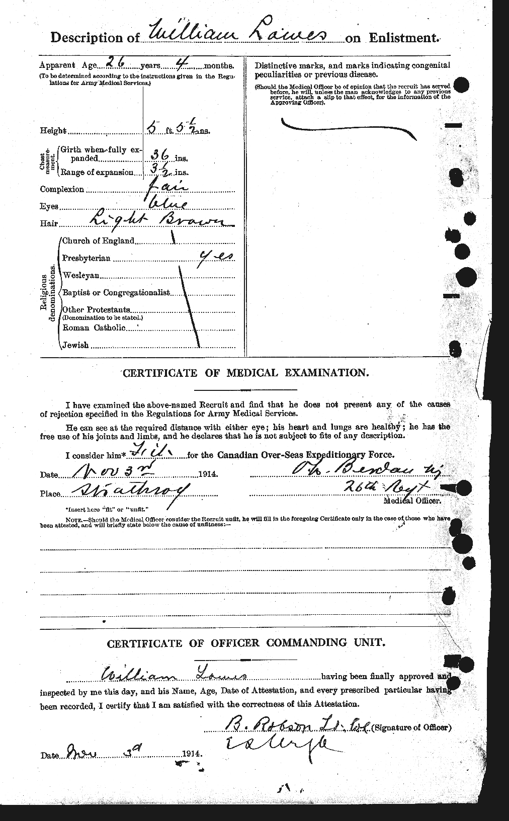 Personnel Records of the First World War - CEF 471341b