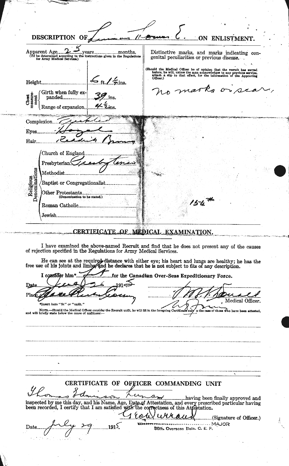Personnel Records of the First World War - CEF 473176b