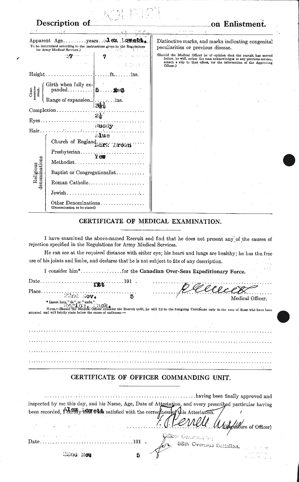 Personnel Records of the First World War - CEF 475471b
