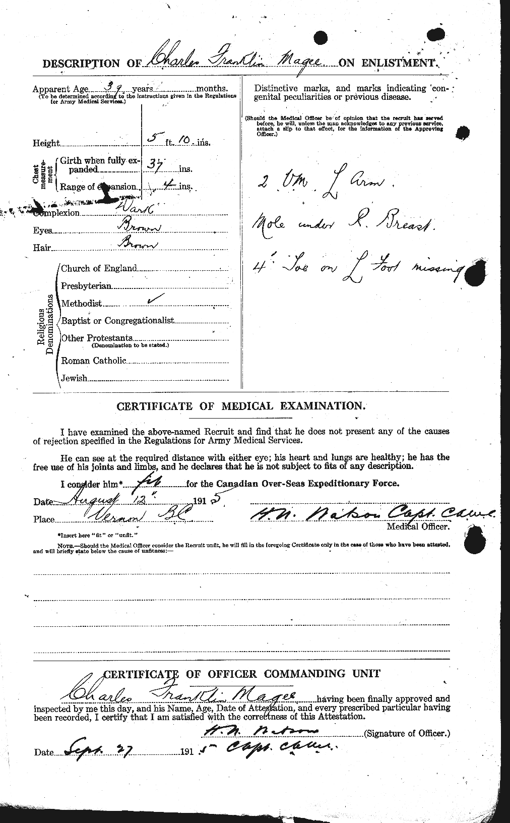 Personnel Records of the First World War - CEF 476786b