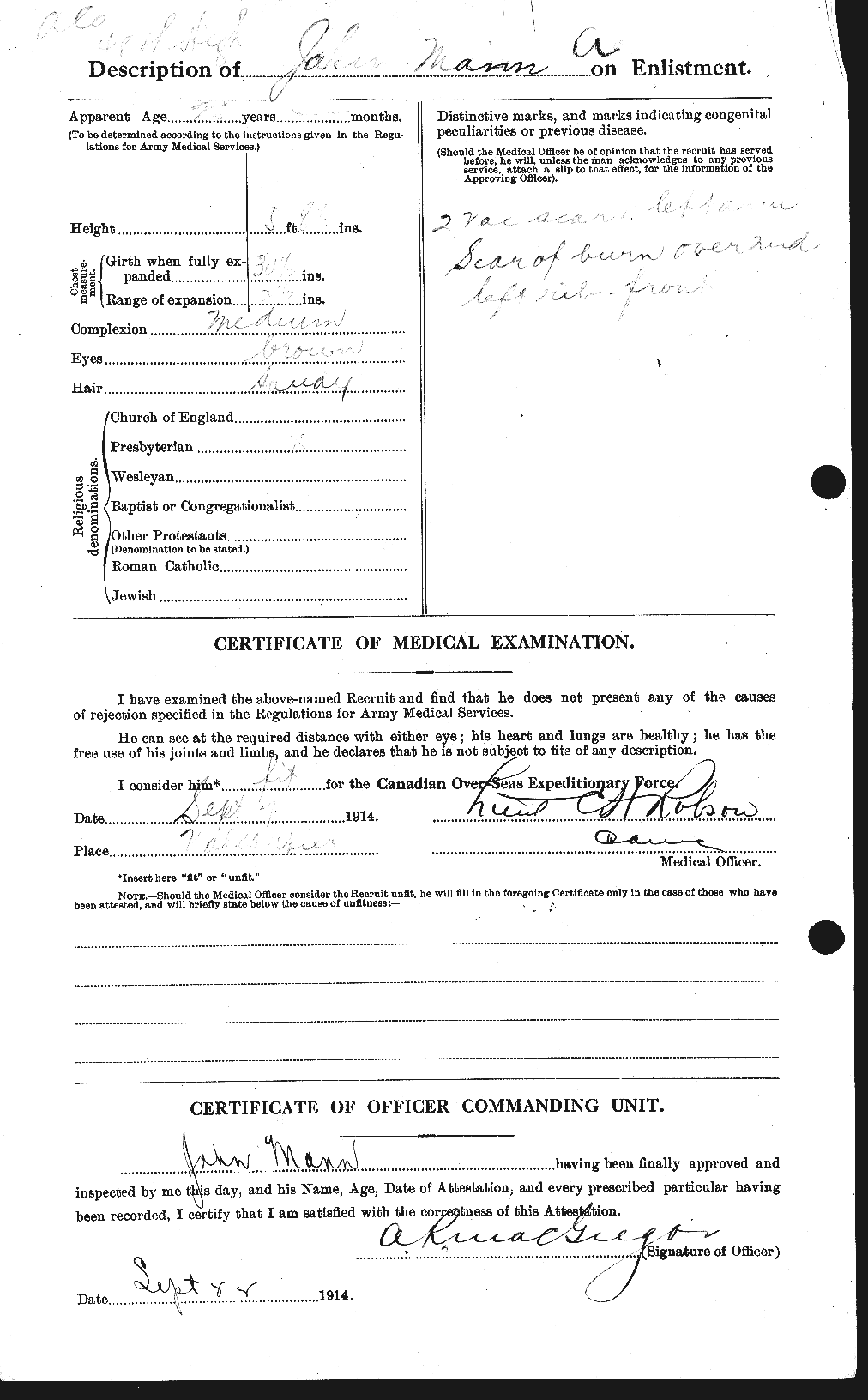 Personnel Records of the First World War - CEF 477230b