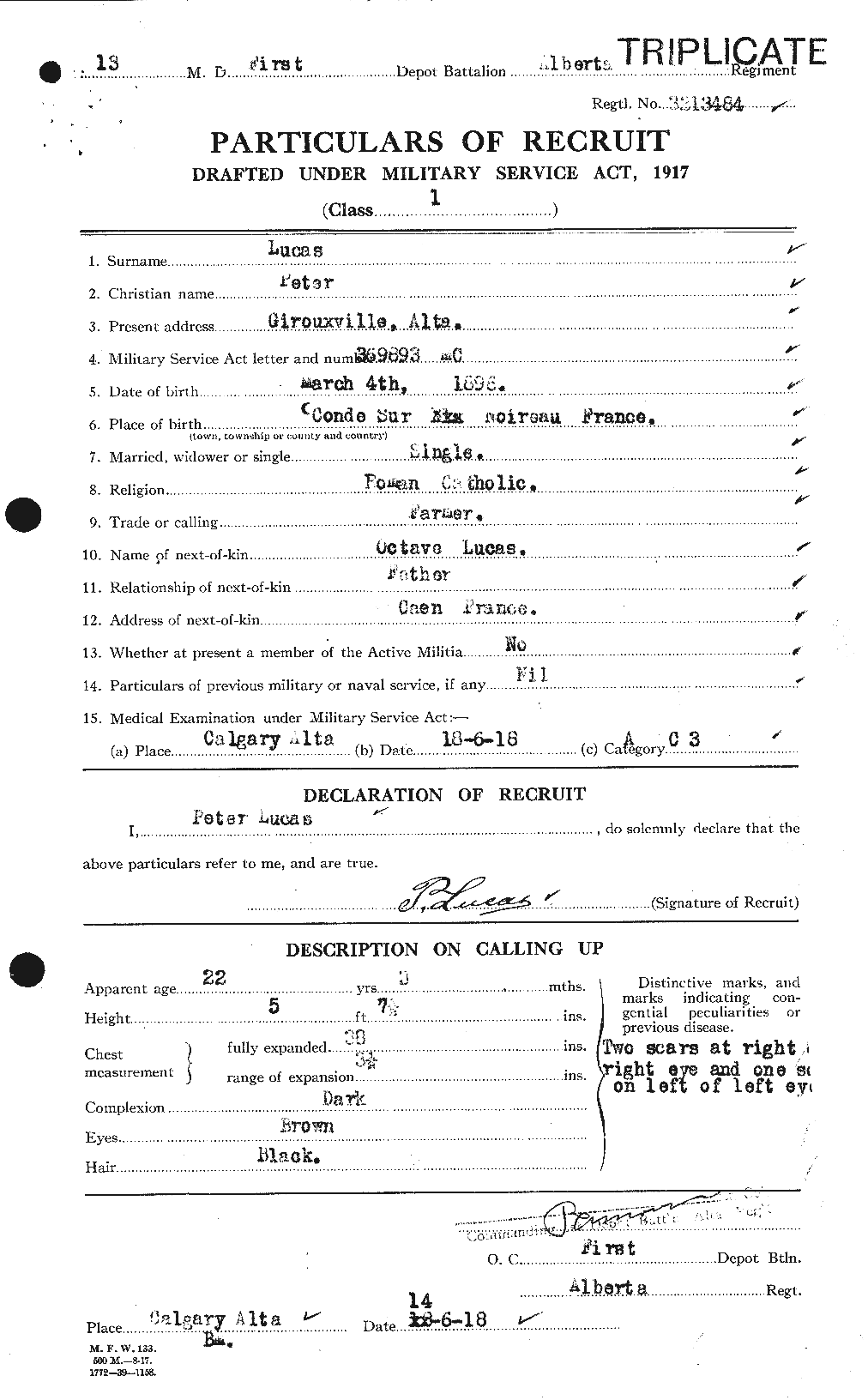 Personnel Records of the First World War - CEF 478248a